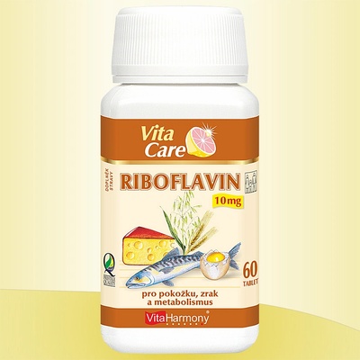 VitaHarmony Riboflavin 10 mg 60 tablet – Hledejceny.cz