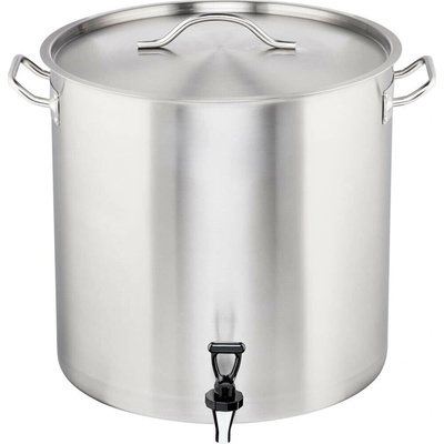 STALGAST GREDIL Vysoký hrnec s kohoutkem (011405 + kohoutek), ocel, 400 mm, 50,3 l 011410