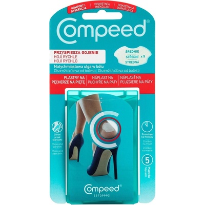 Compeed náplast na puchýře na paty 5 ks – Hledejceny.cz