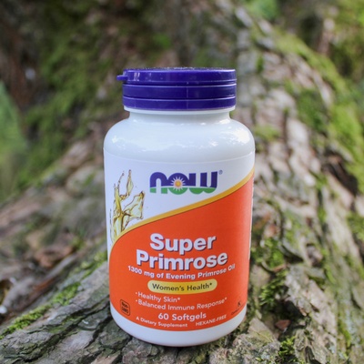Now Foods Pupalkový Olej Super Primrose Oil 1300 mg 60 kapsúl