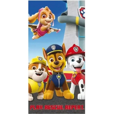 Faro Detská osuška PAW PATROL modrá 70X140cm