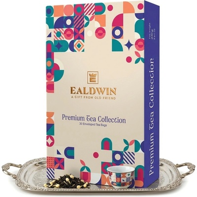 Ealdwin Classic Beige Collection 30 sáčků kolekce čajů 52,2 g