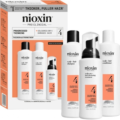Nioxin Systém 4 Kit for Colored Hair with Progressed Thinning