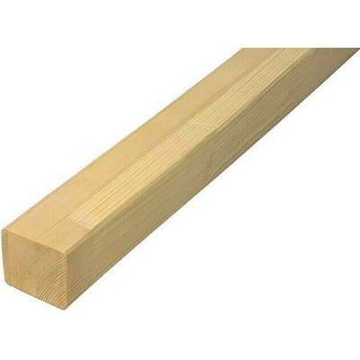 Exclusivholz Regálová noha, smrek, 45 x 45 x 2 500 mm, 4300006700000