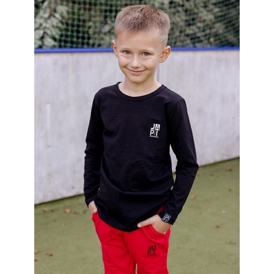 Japitex 1F Football chlapčenské s dlhým rukávom čierna