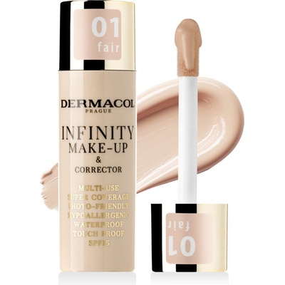 Dermacol Infinity Make-Up & Corrector Make-up 01 Fair 20 g