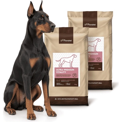 Panakei Ultra Premium Vitality Hovädzie Morčacie 18 kg