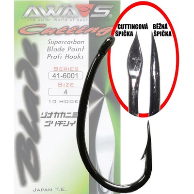 Awa Shima Cutting Blade 6001 Black Nickel vel.4 10 ks