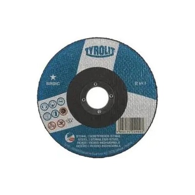 Kotuc Tyrolit 150x2,5mm, 41, A30Q-BF, oceľ/nerez, 2in1 Basic *