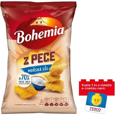 Bohemia Z pece bramborový snack s mořskou solí 100 g