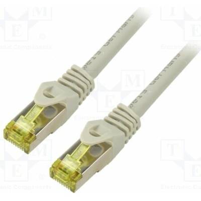 Goobay 69497 Patch S/FTP Kat: 6a RJ45 vidlice z obou stran lanko Cu
