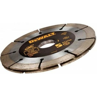 DeWALT Diamantový kotouč do drážkovací frézy, dvojitý, 125 mm (výška segmentu 6,3 mm) DT3758