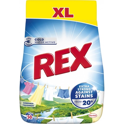 Rex Universal Amazonia Freshness prášek na praní 3 kg 50 PD