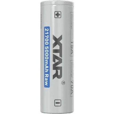 XTAR baterie nabíjecí Raw Li-ion 21700 5000 mAh 3,6V 15A X-BAT21700R