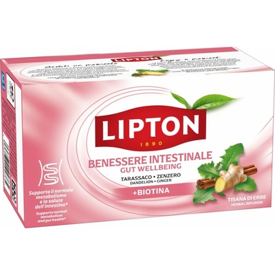 Lipton Čaj čreva Biotín 17 x 1,9 g