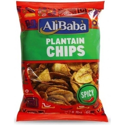 Alibaba Pálivé Plantain Chipsy 85 g