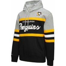 Mitchell & Ness Pánska mikina Pittsburgh Penguins NHL Head Coach Hoodie