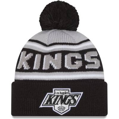 New Era Los Angeles Kings zimná čiapka NHL Pom Wordmark