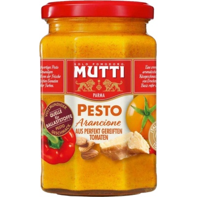 Mutti Pesto z oranžových rajčat 180 g