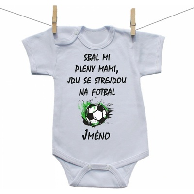 Boodyy Body s krátkým rukávem Jdu se strejdou na fotbal – Hledejceny.cz