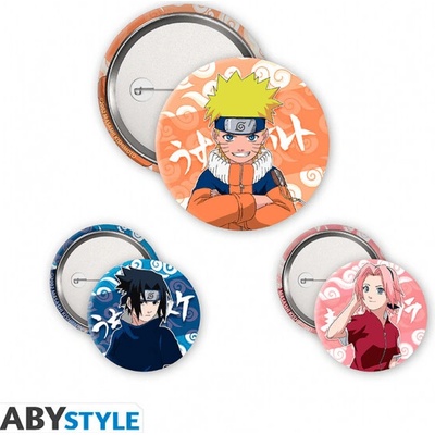 ABYstyle Naruto Naruto, Sasuke & Sakura 3 ks
