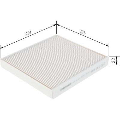 Kabínový filter BOSCH 1 987 432 540
