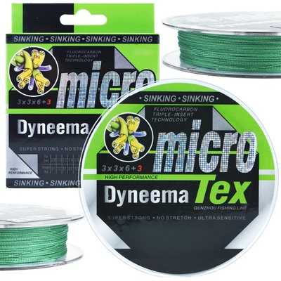 Hokkaido Neviditelná Pletená Šňůra Dyneema 0,10 mm Tonoucí – 100 m, nosnost 7 kg – Hledejceny.cz