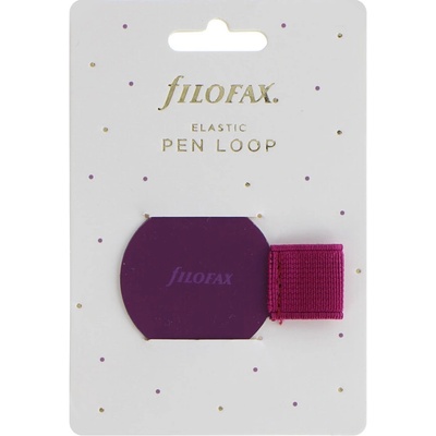 Filofax přídavné elastické poutko na pero Mauve