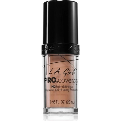 L.A. Girl Cosmetics PRO. Coverage rozjasňujúci tekutý make-up Porcelain 28 ml