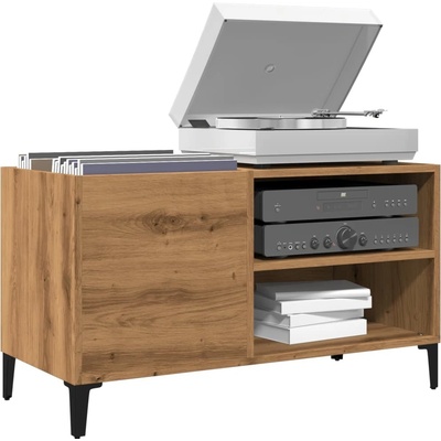 zahrada-XL Skříňka na LP desky dub artisan 84,5x38x48 cm kompozitní dřevo 857166