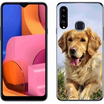 Pouzdro mmCase Gelové Samsung Galaxy A20s zlatý retrívr – Hledejceny.cz