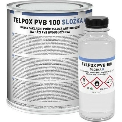 Telpox PVB 100 epoxidová základná farba 10 kg šedá