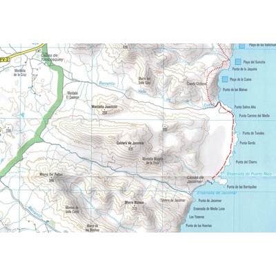 mapa Fuerteventura německy