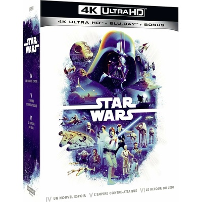 Star Wars kolekce (ep. 4-6) 4K UHD + BD (s bonusovými disky)