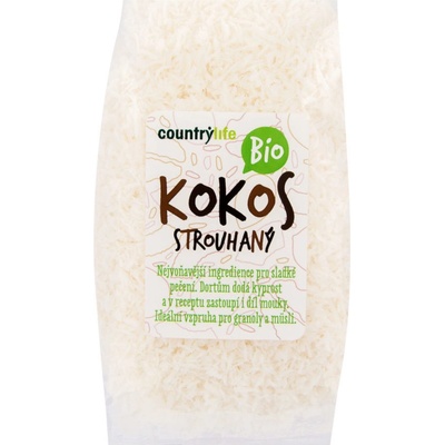 Country Life Kokos strúhaný Bio 200 g