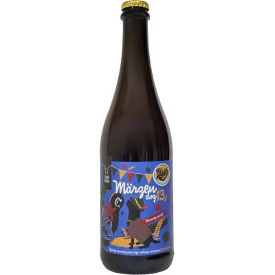 Zlatá Kráva Märzen Dog 4,6% 0,75 l (sklo)