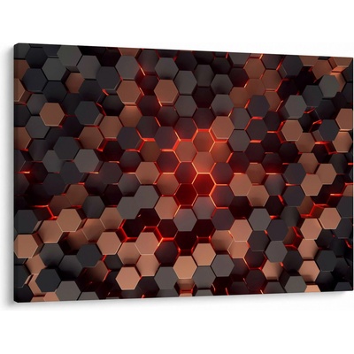 Obraz - Futuristická abstrakcia, jednodielne 100x70 cm
