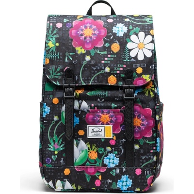 Herschel LEGO Herschel Retreat Small HSC botanical Floral Blk 17L