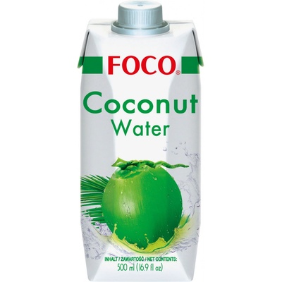 Foco 100% přírodní kokosová voda 0,5 l