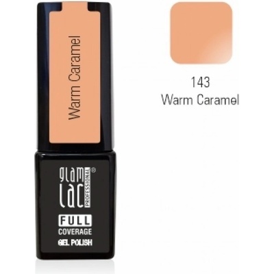 GlamLac Gel lak tělový 143 Warm Caramel 6 ml