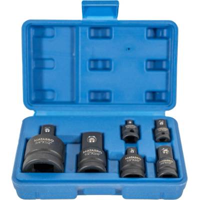 Matabro MB-02-01619, Redukcie - adaptéry 3/4", 1/2", 3/8", 1/4", CVR
