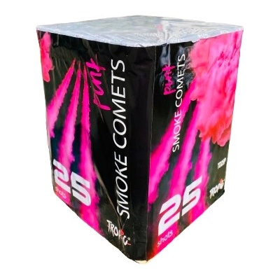 Tropic Dýmová baterie 25 ran PINK dýmová baterie TD25 Pink