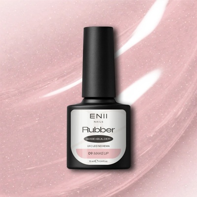 ENII NAILS RUBBER Base Make up 09 NO HEMA and NO TPO 10 ml