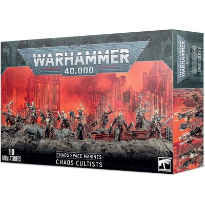 GW Warhammer 40.000 Chaos Space Marines: Chaos Cultists