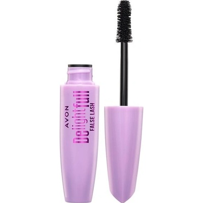 Avon DelightFull False Lash vodeodolná predlžujúca riasenka Blackest Black 10 ml