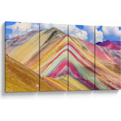 Obraz - Peru, Peru, štvordielne 160x80 cm