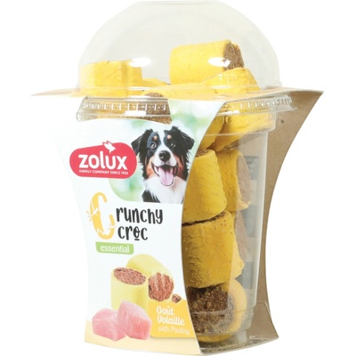 Zolux Pochoutka pes CRUNCHY XL Drůbež 240 g