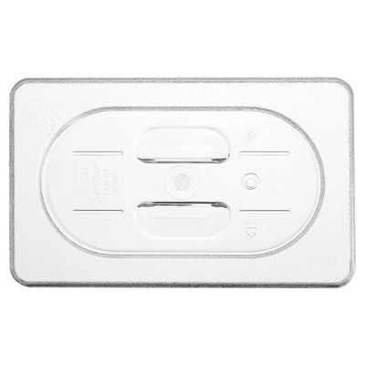 Vieko pre polykarbonátové nádoby GN 1/9, priehľadné 17,6 x 10,8 cm 864166H