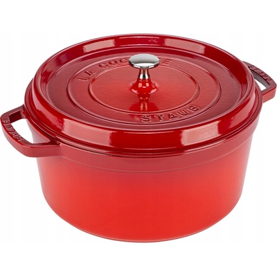 Staub Hrniec okrúhly 28 cm 6,7 l červený