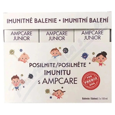 Ampcare Junior Imunity sirup 3 x 150 ml